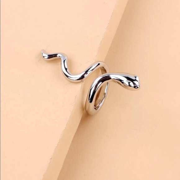 Jewelry - Silver Tone Snake Ring